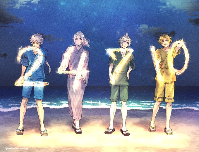 「flip-flops looking at viewer」 illustration images(Latest)