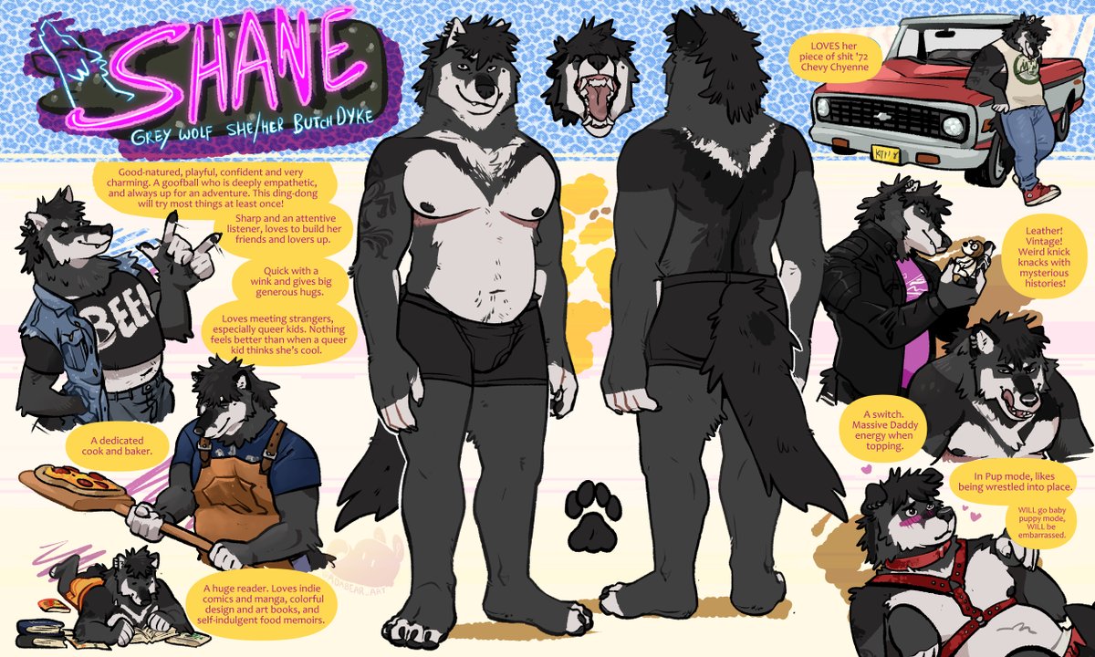 Adabear_Art's tweet photo. Okay boys.... I've been stuck at 37K followers since the Elon shit started. I'm offering a ref sheet ($350 value) raffle to one random person who follows and RTs this tweet! Go!!!! https://t.co/RVXdR1KxG2