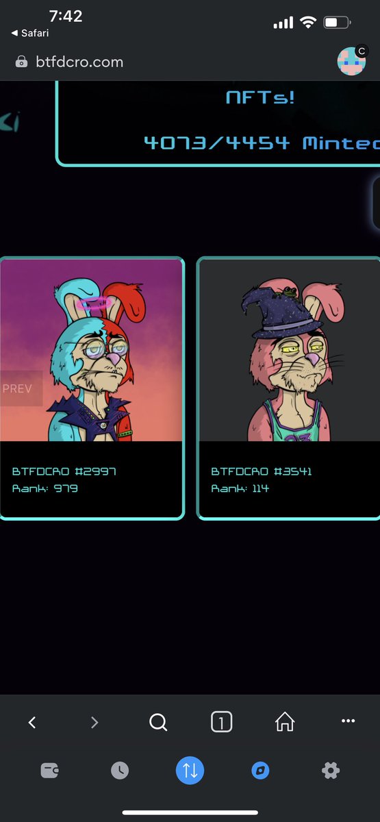 addicted2Crypt0's tweet photo. Thanks @____Drill____ for the help!  Grabbed a couple of cool @BTFDRabbits https://t.co/iEjt7f2mXs