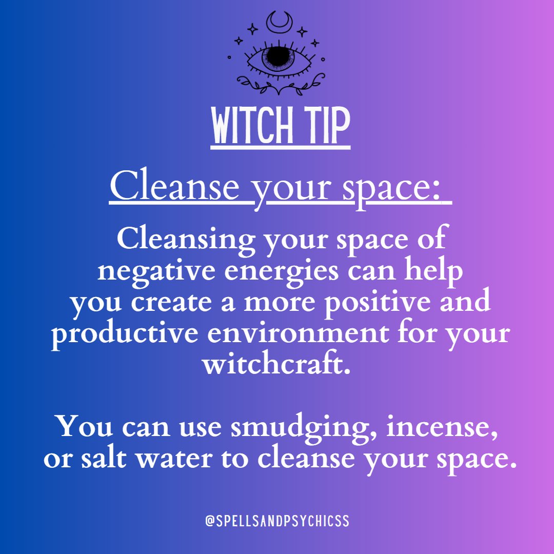 #witchcraft #witchesofinstagram #witchyvibes #witchythings #witchytip #witchywoman #witchylife #witchywisdom #witchycommunity #witchystuff #witchyinspiration #witchylifestyle #witchytips #witchymagic #witchyhome #cleansing #positiveenergy #smudging #witchtips #witchytips