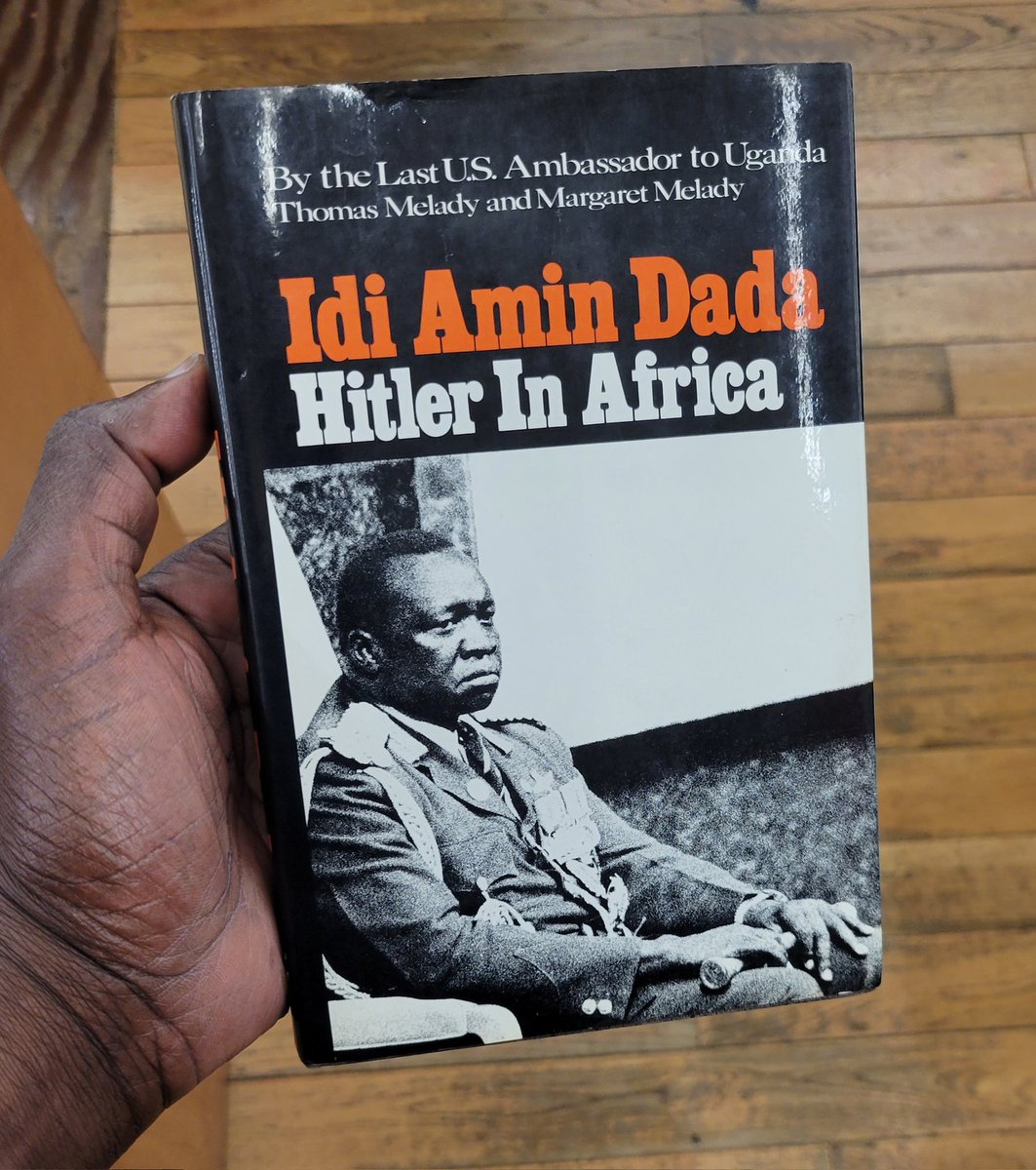 allimadi's tweet photo. This is why I like #STRANDBOOKSTORE On any given day you stumble on out of print title. #IdiAminDada #HitlerInAfrica Maybe the title was premature Given his crimes in #Uganda #Rwanda #Congo #SouthSudan surely @WorldBank @IMFNews backed #Fieldmarshal @KagutaMuseveni deserves title https://t.co/VRRd7tSR2e