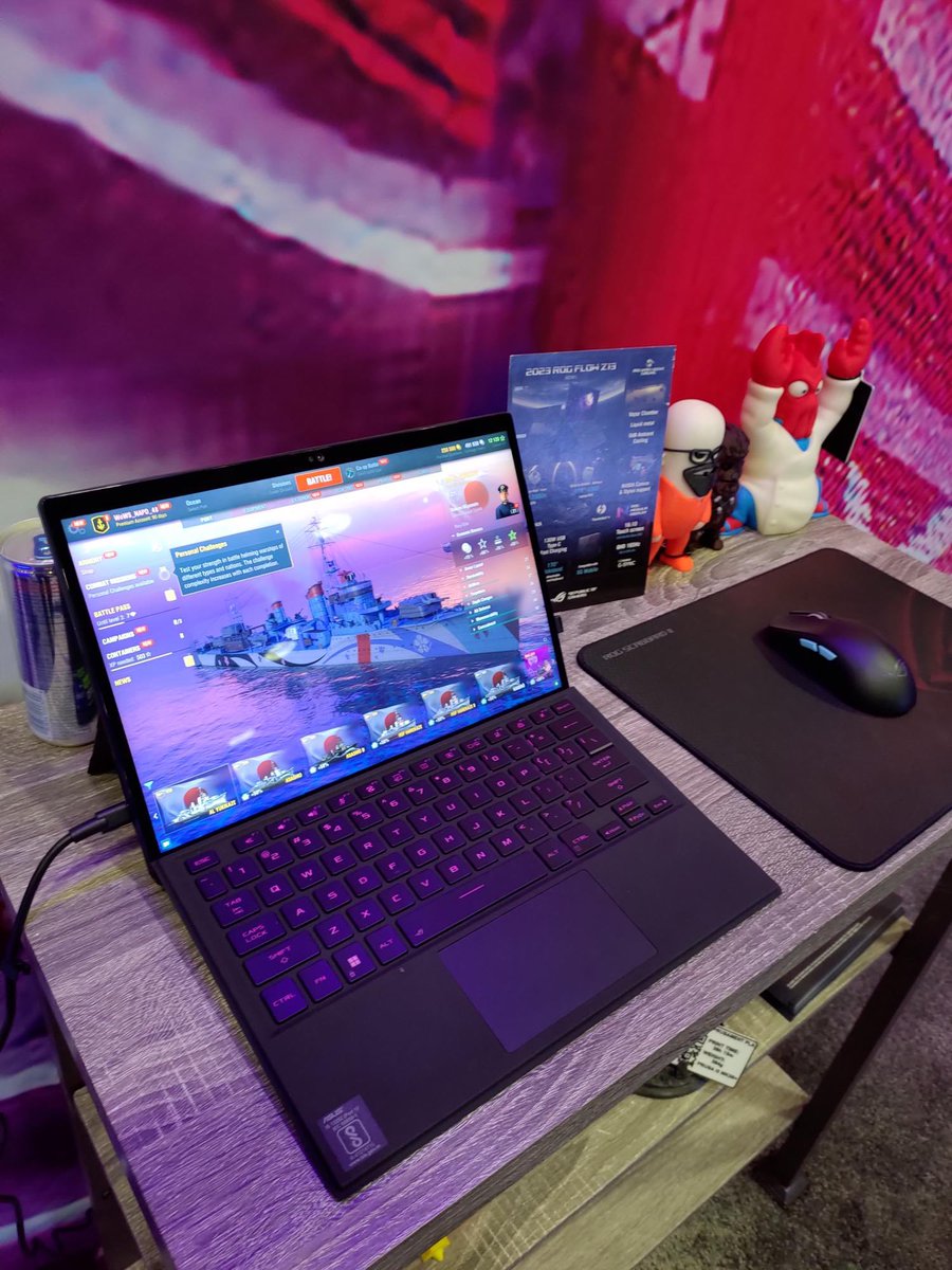 ASUS_ROGNA's tweet image. Portability kings are here at LTX👑💪

Which one would you choose if you can only have one??

#ROGFlowZ13 #ROGAlly