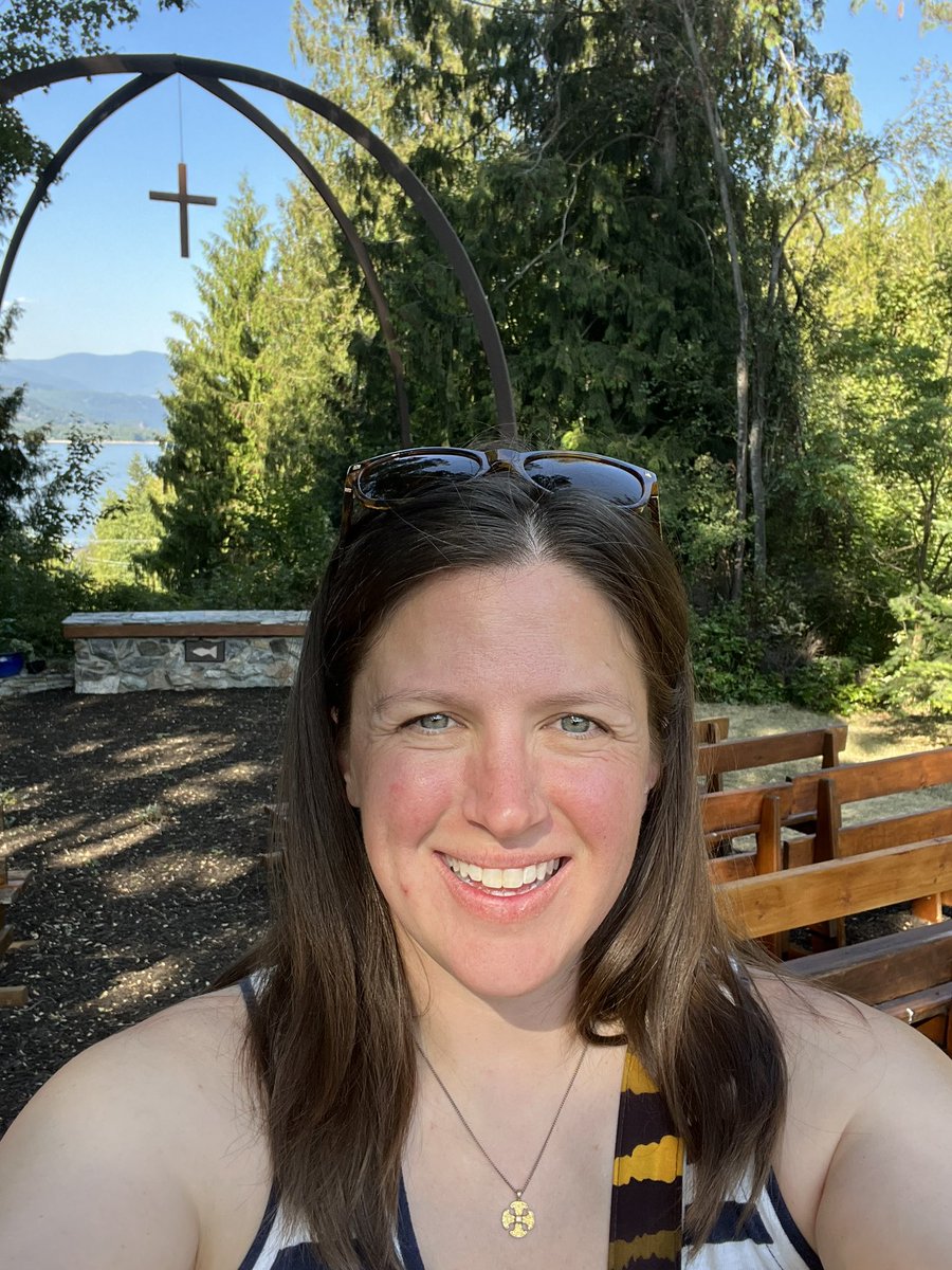 twofeminists's tweet photo. This week, Jordan is teaching Defiance: Lessons from the Bible for Feminists Today at the beautiful Sorrento Centre on the shores of Shuswap Lake! #2fabinperson #missingLuci https://t.co/VpjJPwJVkU