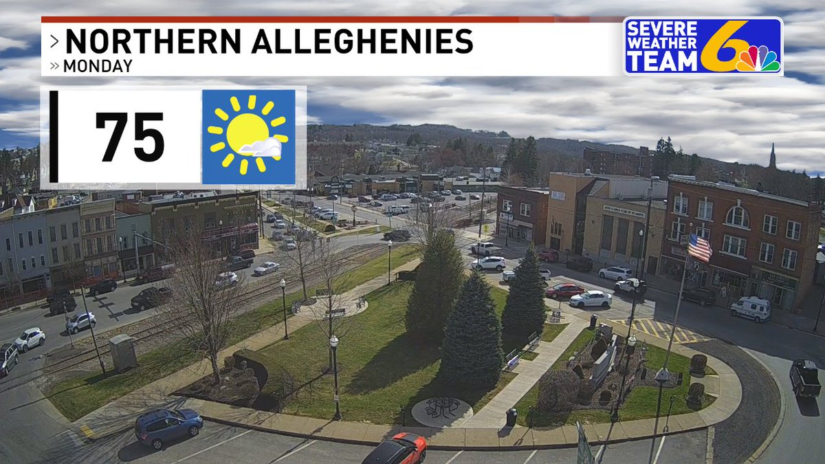 Here's tomorrow's forecast for the Northern Alleghenies. More weather ----> wjactv.com/weather