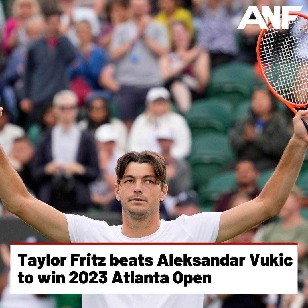 Fritz is currently the highest-ranked American men's tennis player. Full story: tinyurl.com/23xy7skh