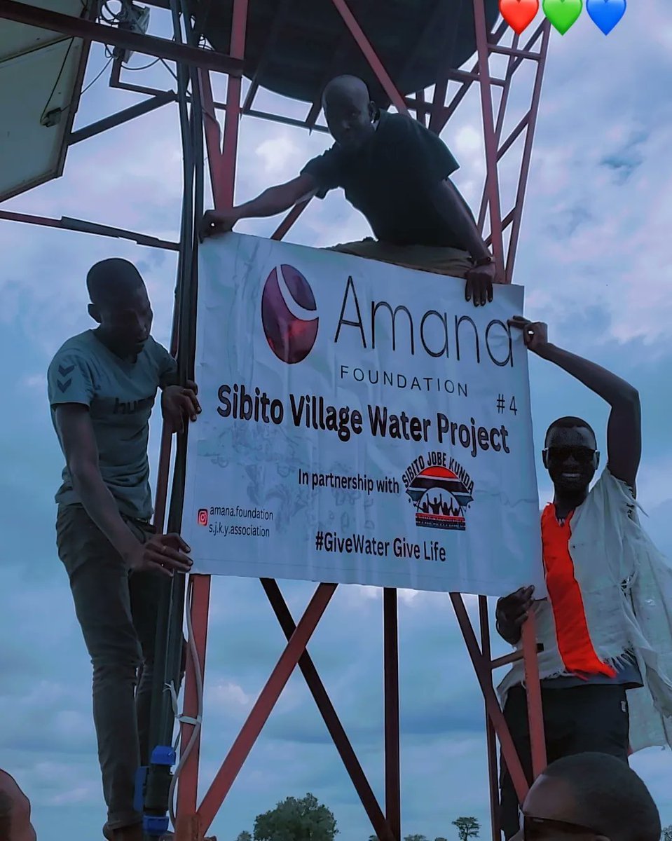 SJKYASSOCIATION's tweet photo. #Undate.
After we completed drilling and installing the new water borehole at Sibito Village and repaired the malfunctioned borehole at Sibito Health Post a few months ago.
Which was funded by AMANA FOUNDATION. https://t.co/j2AtsbI1od