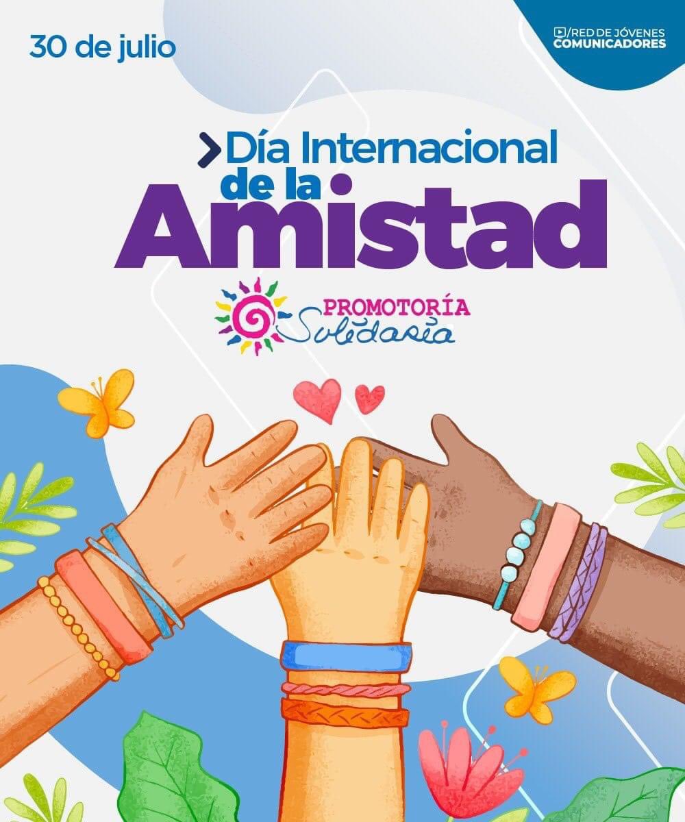 En todo tiempo ama el amigo,
Y es como un hermano en tiempo de angustia. 🫂

           Proverbios 17:17

#30Julio
#DiaDeLaAmistad
#4419SiempreMasAlla 
#TropaSandinista