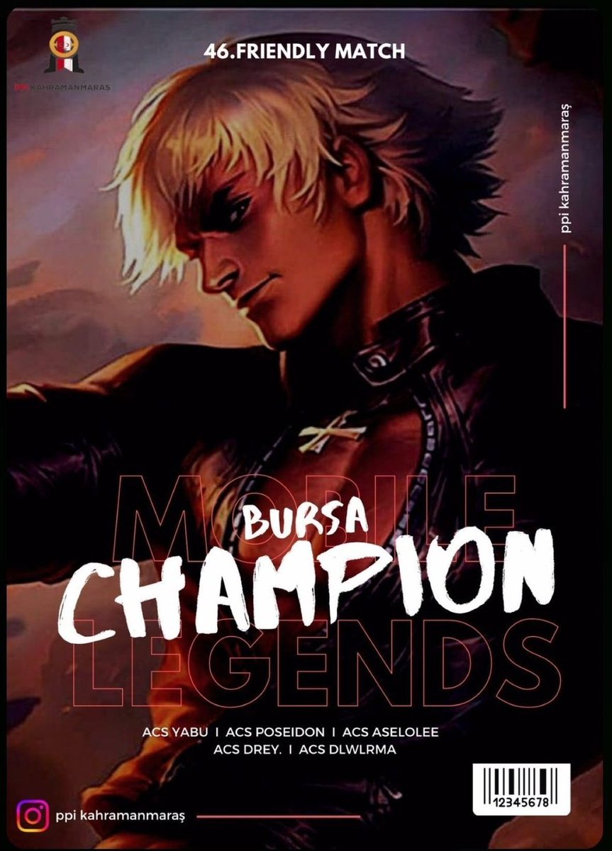 ppibursa's tweet photo. Selamat kepada tim esport Mobile Legends PPI Bursa yang telah berhasil menjadi juara di kompetisi KIRK ALTI FRIENDLY MATCH yang diadakan oleh PPI Kahramanmaraş👏🥳 https://t.co/khi6LCso2h