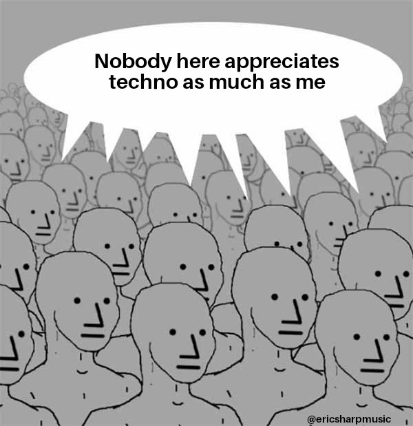 At the warehouse party like