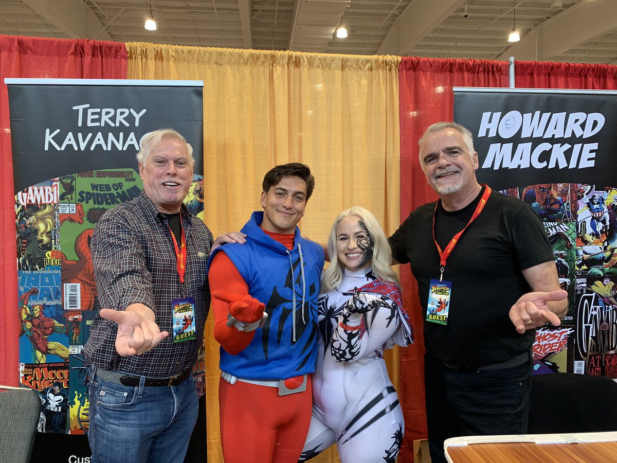 legendofscott_'s tweet photo. Final day at Terrificon. Went as Scarlet Spider and got very appreciated. Love that https://t.co/4qKekng2Py