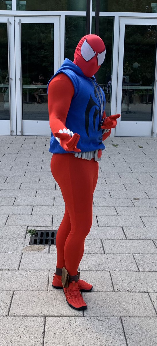 legendofscott_'s tweet photo. Final day at Terrificon. Went as Scarlet Spider and got very appreciated. Love that https://t.co/4qKekng2Py