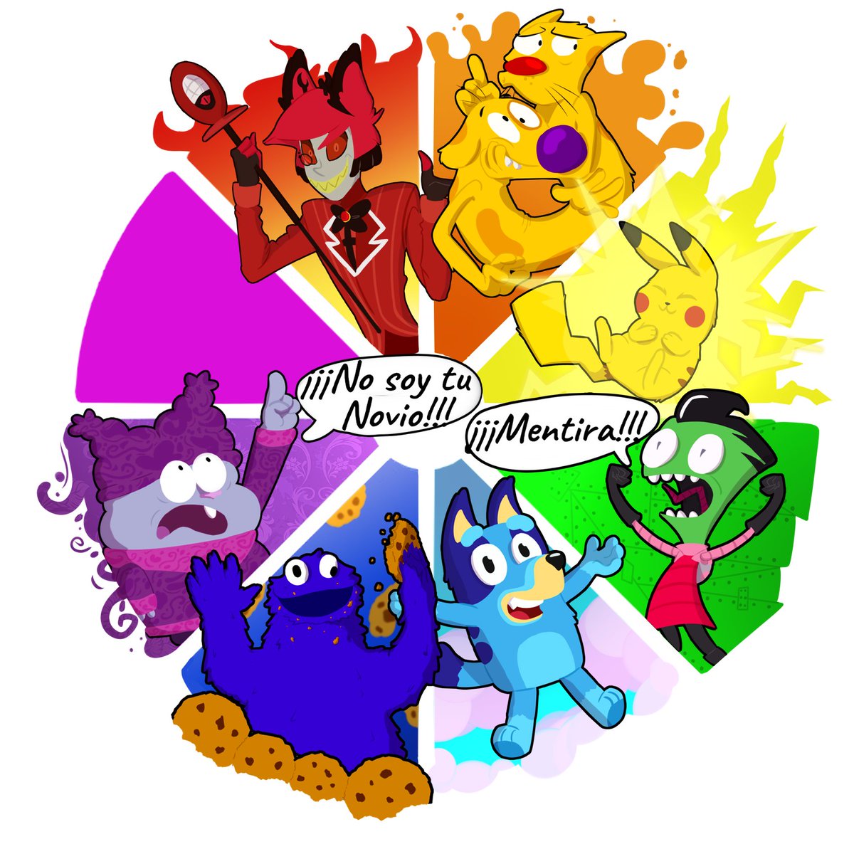 AndreaC30003686's tweet photo. ¡¡¡No soy tu novio!!!, Chowder uno de mis personajes preferidos en el color morado si que si 💜🥘💜
#colorwheelchallenge #chowderfanart #chowdercartoon #chowder #digitalart #illustration #drawing #dibujo #dibujodigital https://t.co/yIYFcZV8QE