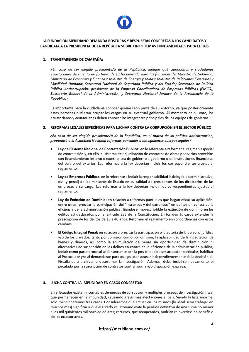 Fundación Meridiano tweet media