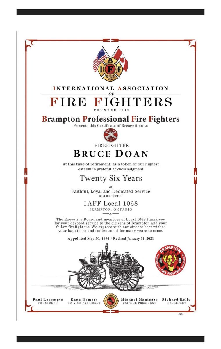 Brampton PFFA tweet media
