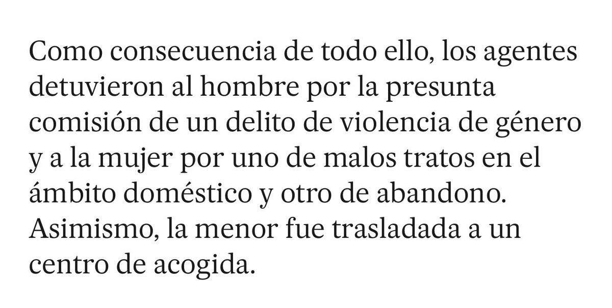 @Asoc__Anavid @Yoishiro64 Ahí está lo denunciable: q al hombre, por ser hombre, se le presuponga siempre q agrede ppr machista. Ella, en cambio, le abriría a él 1 brecha en la cabeza y abandonó a la hija por feminismo?