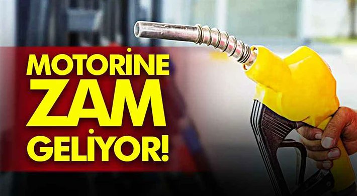 Salı günü motorine küçük bir zamcık daha geliyor. #ZamYagmuru #Zamcık