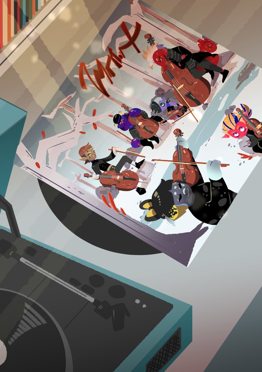 Better late than never 
Here's my piece for <a href="/risinghueszine/">Rising Hues Zine💫 OUT NOW!</a>