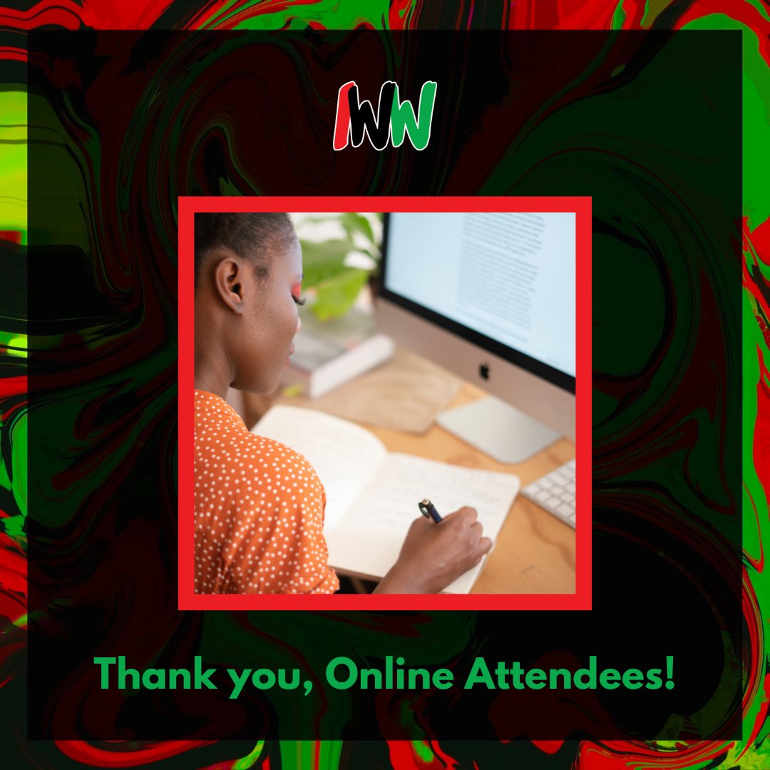 TUBookExpo's tweet photo. ATTENDEES 📚 Thank you for being a part of our International #WritersWorkshop: #BlackWriters' Wellness Check-In this weekend, in person at @LAUFTfortheppl (#Toronto) and online via @Zoom / @eventbrite. https://t.co/Q4cfmtjopz