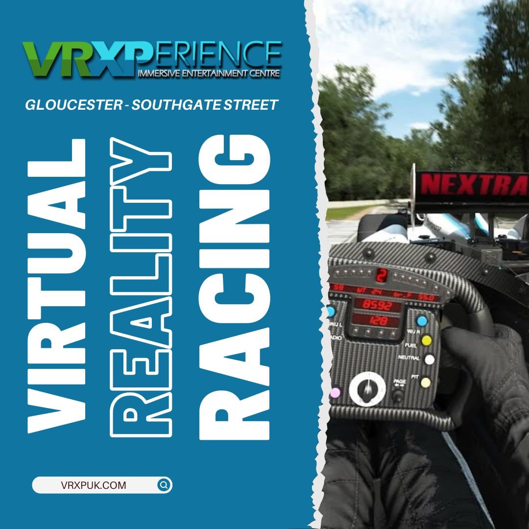 VRXPUK's tweet photo. Gear up for an adrenaline-pumping race like no other at VRXP Gloucester! 

https://t.co/o3jrpjIJT4 - Southgate Street, Gloucester

#VRXPRacing #VirtualRealityRacing #NeedForSpeed #VirtualAdrenaline #GamingCommunity  #RaceToVictory #racingsimulator #simracing https://t.co/PXKq4VdbBs