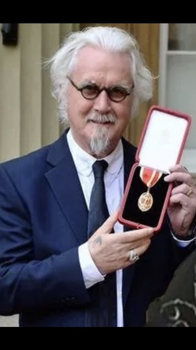 omid9's tweet image. After being made a Knight, Billy Connolly wrote to Eric Idle:

“Dear Eric, As you rightly observed, I was knighted this morning, and, in my new position as Knight of the Realm, I have decided that I will no longer squander my good time by hanging out with scruff like you. So you…