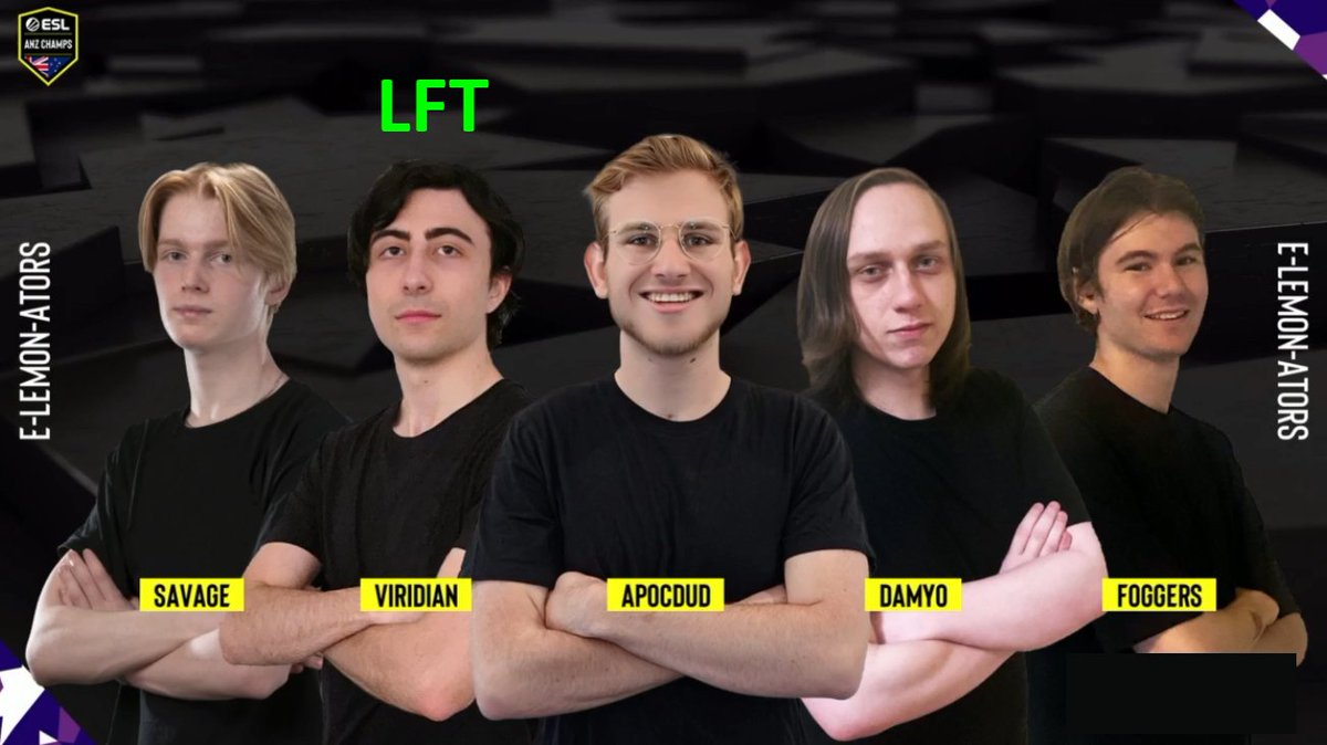 [LFT] With a sudden turn of events having players move to another roster, I am now LFT. Despite the outcome, huge appreciation to <a href="/apocdud/">Tom</a> ,<a href="/damyobb/">damyo</a> ,<a href="/foggersOCE/">Jayden</a> and <a href="/SaVagecs_/">SaVage</a> . Grateful for everyone's time, grind, and positive attitudes that set up a beast learning environment.
