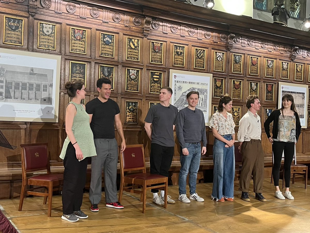 Yesterday was pure magic 💫

THANK YOU to the wonderful cast and crew of Duck Duck Goose 🦆 for such an incredible piece of theatre and THANK YOU to our amazing audience, for braving the rain ☔️ and packing out Middle Temple Hall!

@Jane_ltm 
@caitrionadaly