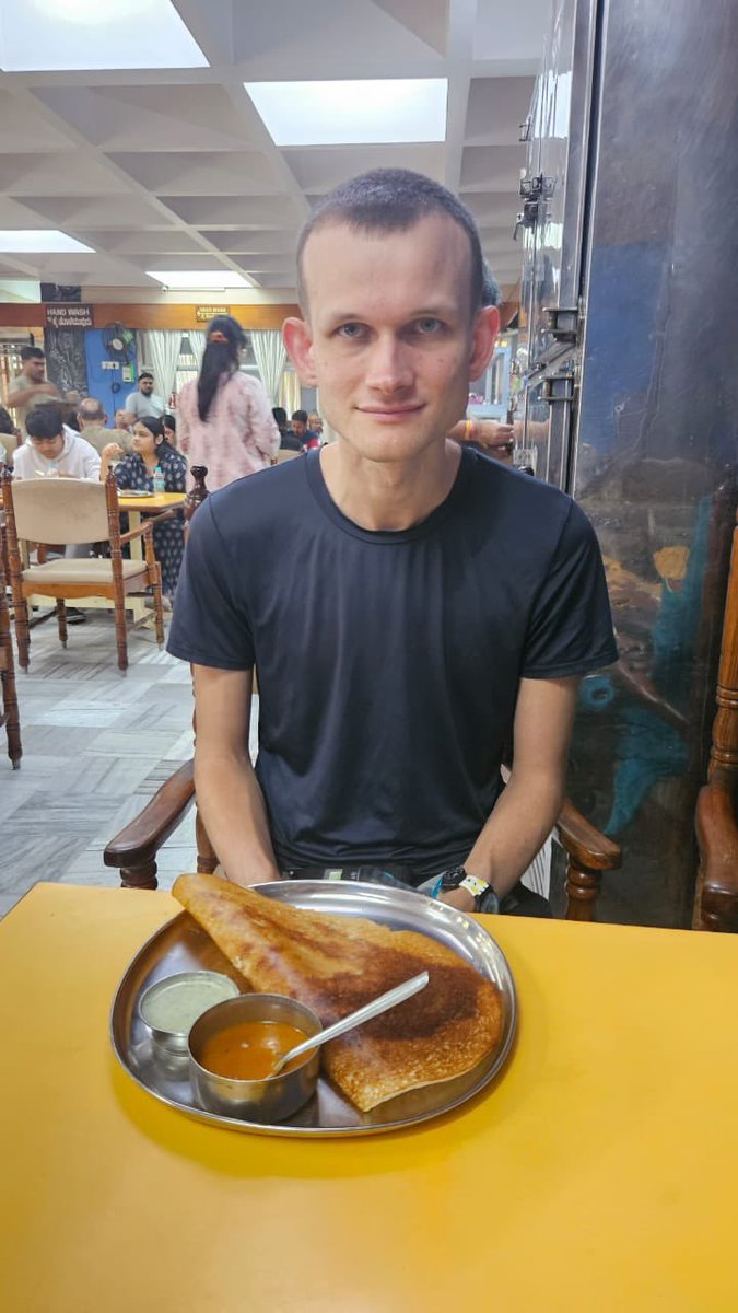web3_player's tweet photo. #Web3Player @VitalikButerin
- No meetings
- No Agenda
- Only Dosa! 💕 https://t.co/mbS2SYFShl