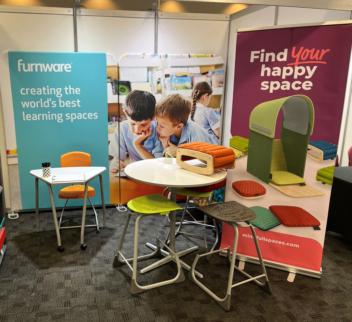We’ve joined forces with Mindfull to offer a new range of products designed to meet the growing sensory, behavioural and wellbeing needs of students. Visit the Furnware stand at the APPA conference to get your first look.
okt.to/RbsMuW