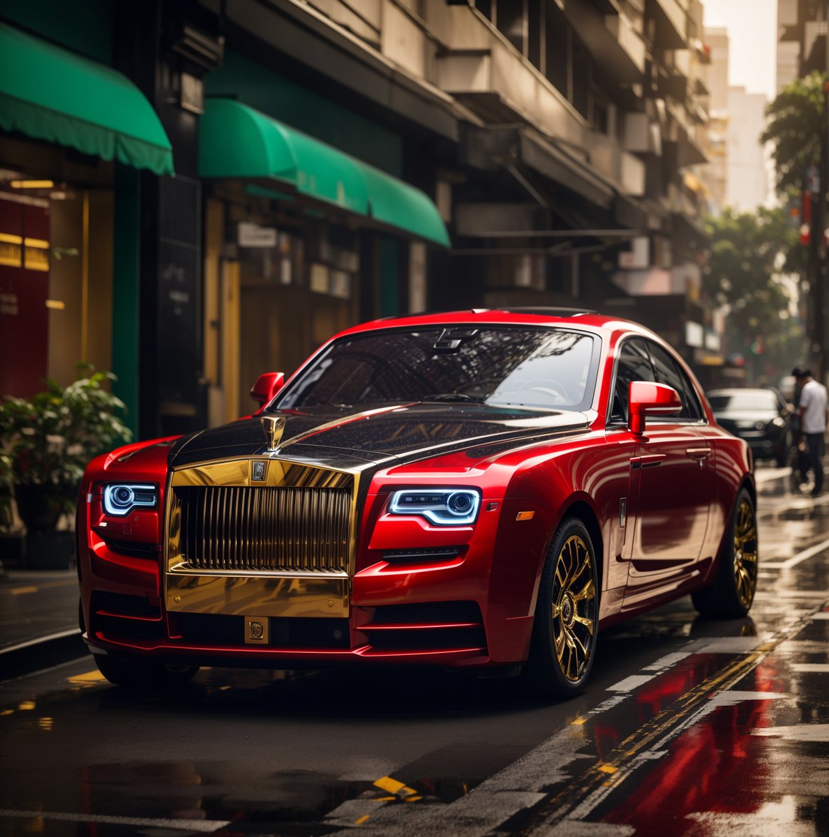 SetupBuddy's tweet photo. The Future of Luxury is here 🏎️ 

AI brings you a visionary artwork showcasing the Futuristic Design of Rolls Royce. 
Buckle up for an AI-driven journey! 🚀
#RollsRoyce #futuristicdesign #luxurytransportation 
#AI #AIArtwork https://t.co/S6wbR8P9Yz