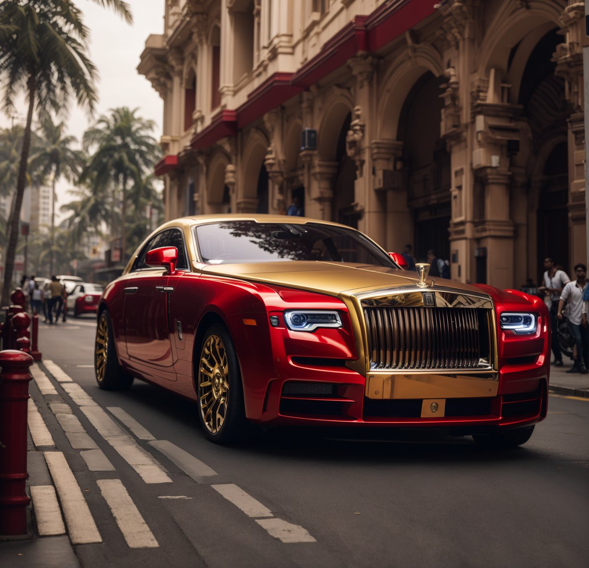 SetupBuddy's tweet photo. The Future of Luxury is here 🏎️ 

AI brings you a visionary artwork showcasing the Futuristic Design of Rolls Royce. 
Buckle up for an AI-driven journey! 🚀
#RollsRoyce #futuristicdesign #luxurytransportation 
#AI #AIArtwork https://t.co/S6wbR8P9Yz