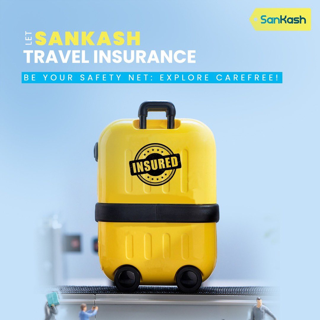 SanKashOfficial's tweet photo. Reliable insurance for Your customers: Safeguarding their journey with confidence!🚀🛡️

Get SanKash Travel Insurance and enjoy! ✨

#MoneyForTravel and to set you free.

Register Your Travel Interest Today at- https://t.co/ORx59ROnes

#TNPL #SanKash #Travelnowpaylater https://t.co/w5Ec1ikI2m
