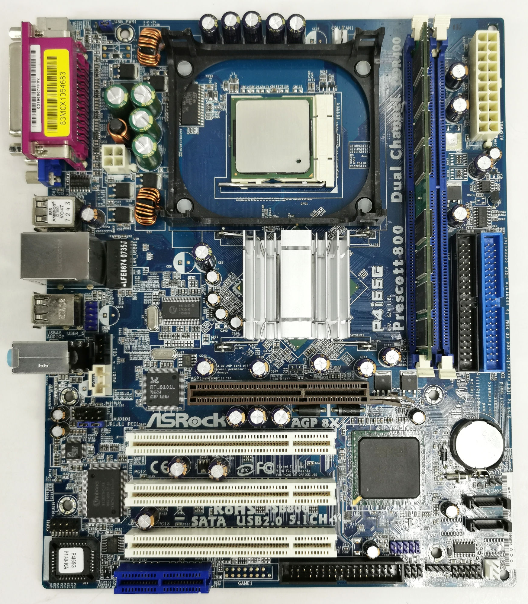 ASRock P4i65G - The Retro Web