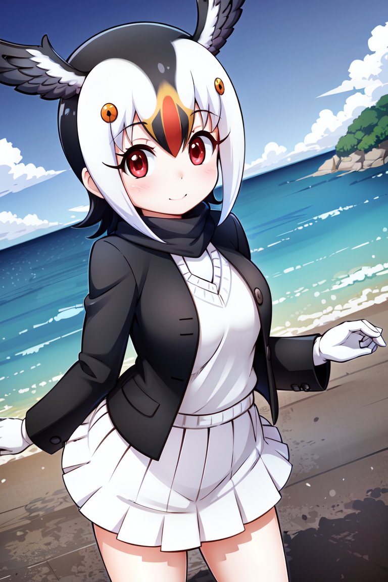 AI描きプログラムで以前作っておいたパフィンちゃんを設定をもう一度してから作ってみました🐦🏝

#けものフレンズ
#AIイラスト 