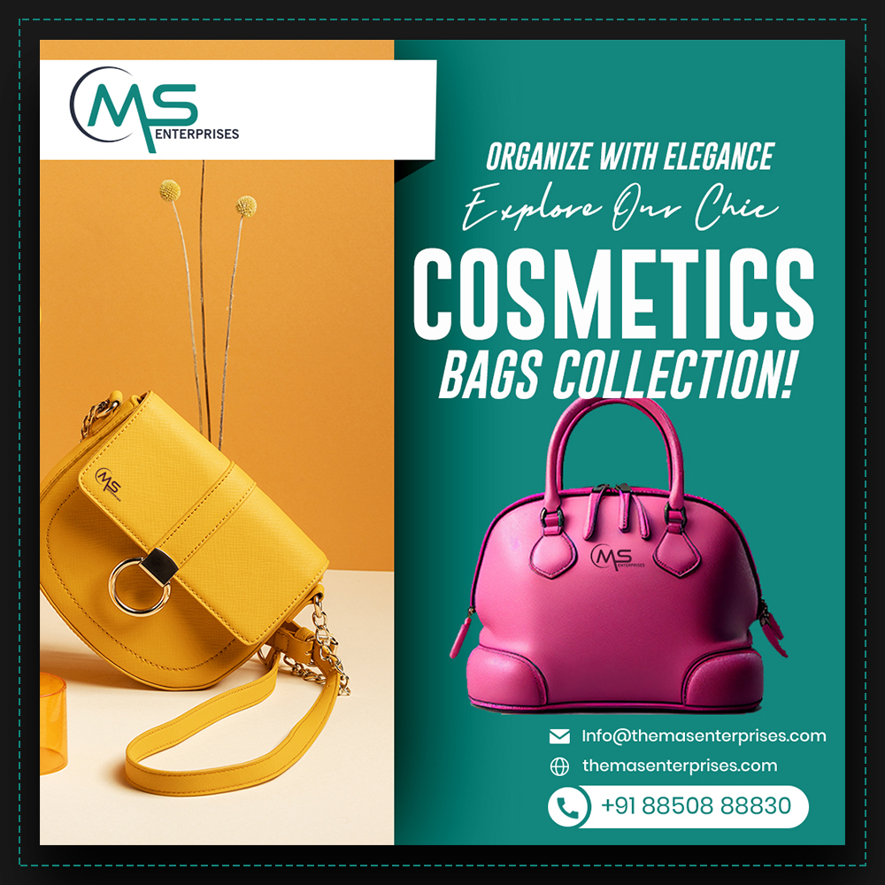 MEnterpris92352's tweet photo. Organize with Elegance Explore Our Chic Cosmetics Bags Collection! Unveil the art of elegance and organization with our chic cosmetics bags.
#CosmeticsOrganizer #ElegantDesigns #FashionableFunctionality #ProfessionalStyle #OfficeEssentials #FashionForWork #themasenterprises https://t.co/gR88VrKnd7