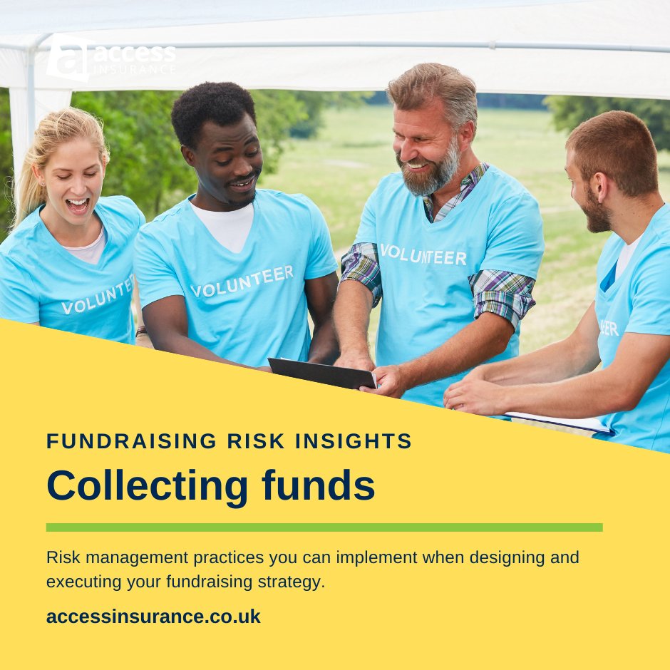 Fundraising Risk: Part 5 Looking more specifically at fundraising activities, several health and safety, employee and volunteer risks are involved with fundraising from the public. 👉 Download the full guide: bit.ly/44yHuUt #charityfinance #charityfundraising