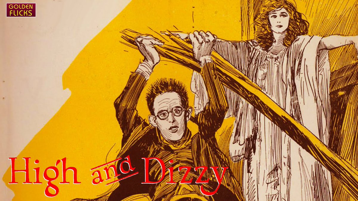 #NowWatching #274 'High and Dizzy (1920) with #HaroldLloyd #MildredDavis #ClassicMovies #ClassicFilms #OldHollywood #TCM #TCMParty #SilentSundayNights #SilentMovies #SilentFilms #2023MyMovieList #SaveTCM #HighandDizzy