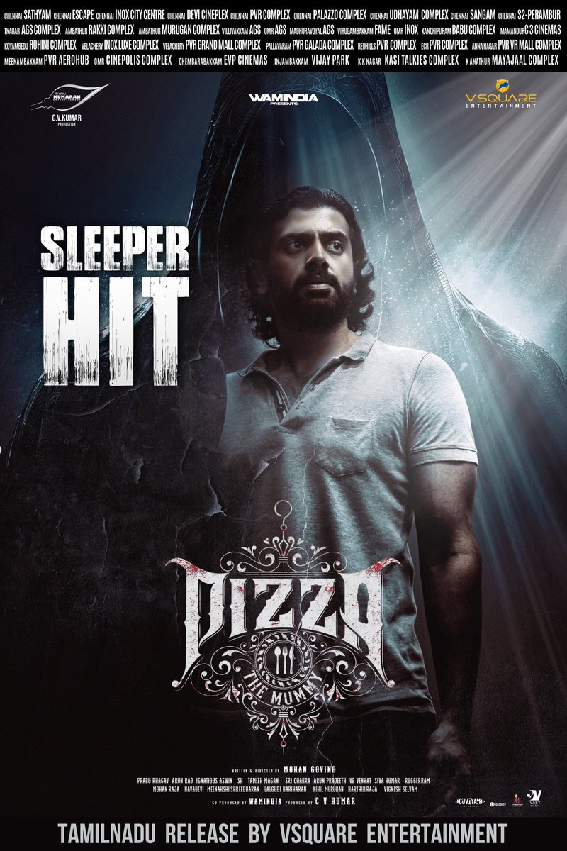 The trendsetter in Tamil cinema is coming with a trend-setting project #Pizza3TheMummy . All the very best @icvkumar bro 🤝. Watch it in theaters.