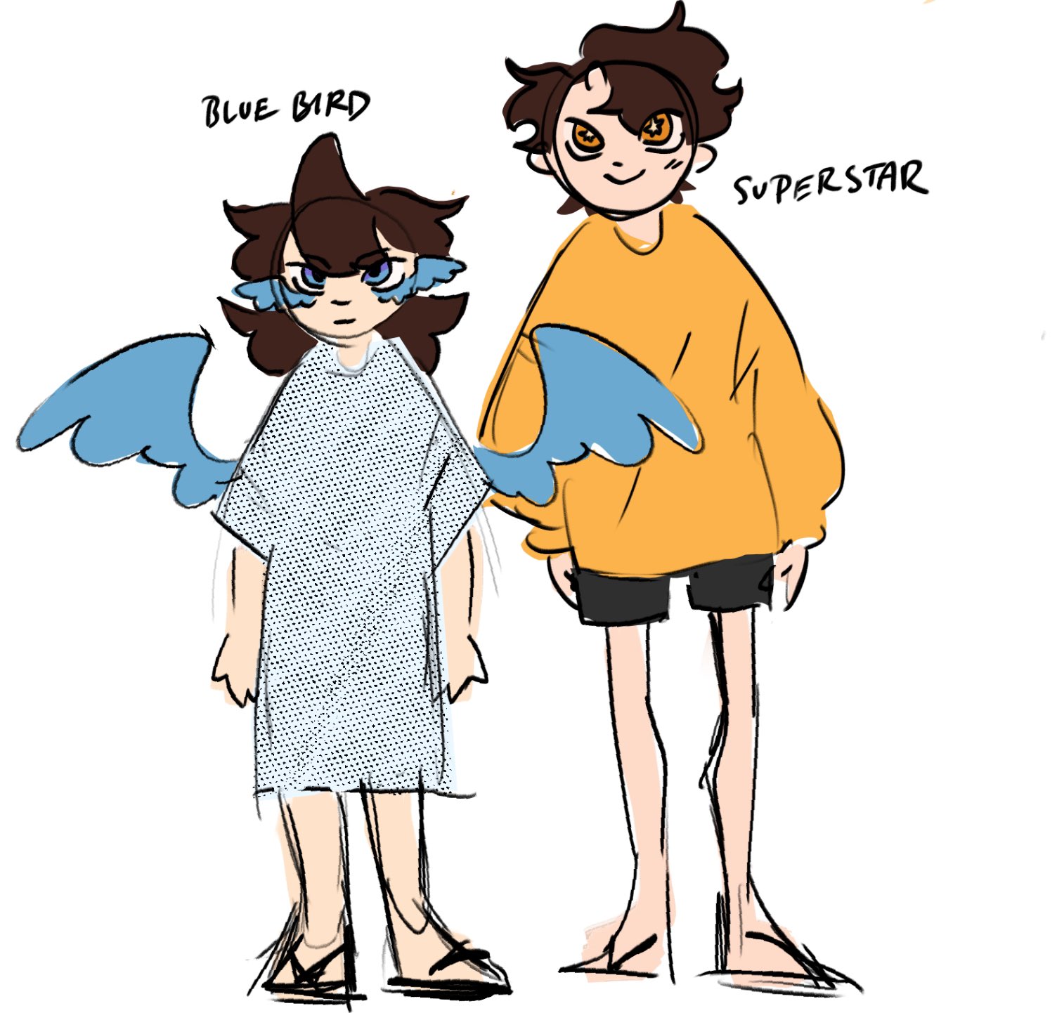 Jaiden Bluebird qsmp fanart in 2023  Jaiden animations, Blue bird, Fan art