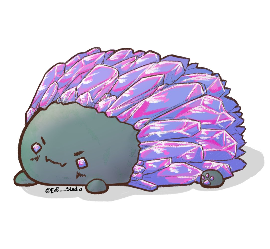 ExE__Studio's tweet photo. Pebble Hedgehog  #pebblesona https://t.co/pOBn8hYA5D
