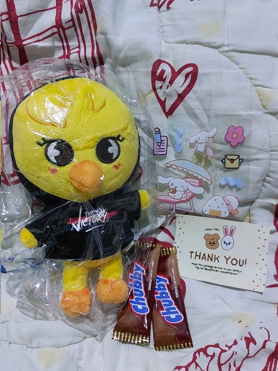 915cartz's tweet photo. 💌 : #915mailz
🛍 : #pupbitproof

hii @pupbitcart ! received my mini bbokari plush today  ^^ thank you so much po for the smooth transaction. till our next po ♡ https://t.co/i1T1wnbAWU
