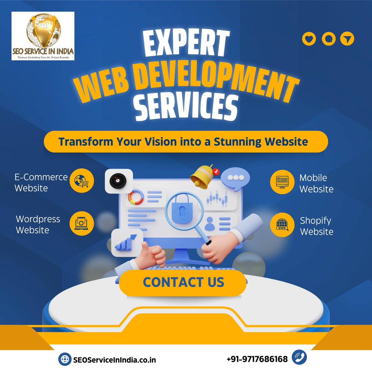 seoserviceinind's tweet image. Looking for a web development company that can help you take your business to the next level?SEOServiceInIndia.co.in is the perfect choice for you! We can help you create a website that will help you achieve your business goals. #webdevelopment #webdevelopmentservice #Business