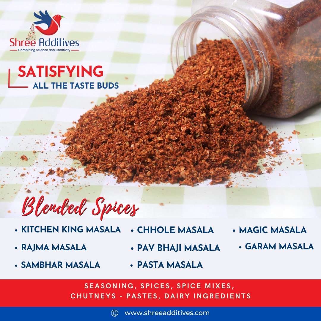 shree_additives's tweet image. 🌶️✨ Satisfy the taste buds with Shree Additives Blended Spices! ✨🌶️

👑 Elevate your culinary creations with our Kitchen King Masala, add a little enchantment with Magic Masala, or infuse warmth with Garam Masala. 😋
#ShreeAdditives #BlendedSpices #KitchenKingMasala