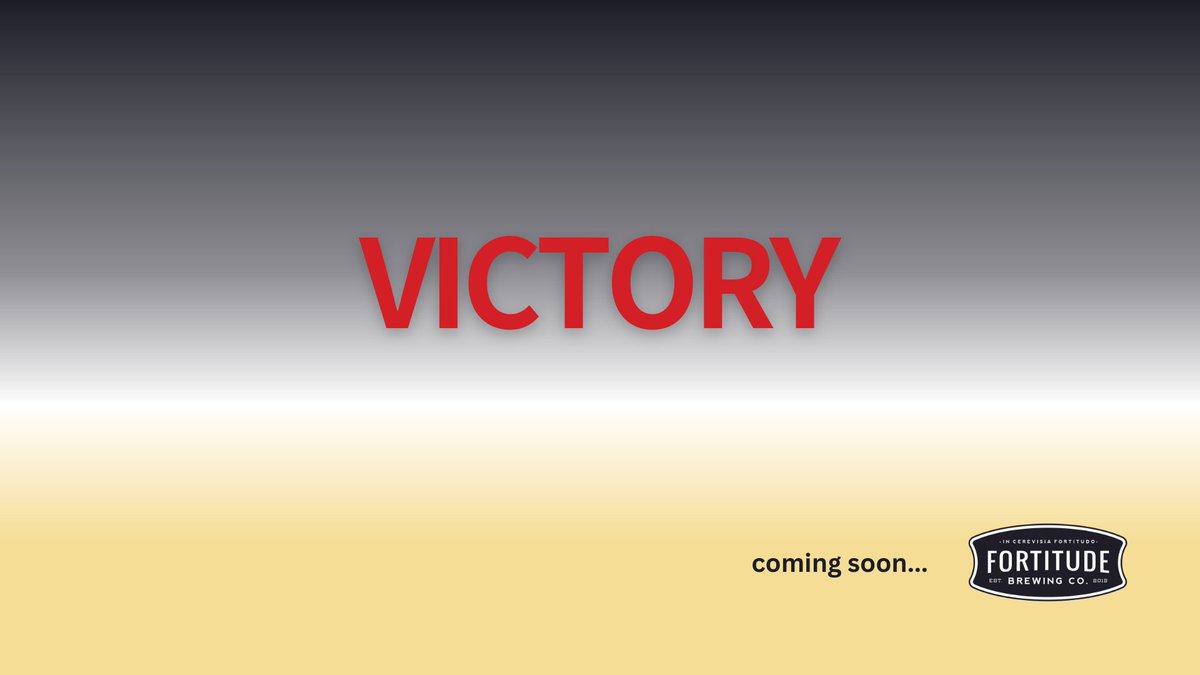 Fortitude Difference: We no longer just sell a beer style
We are inspiring an attitude. #fortitudebrewing