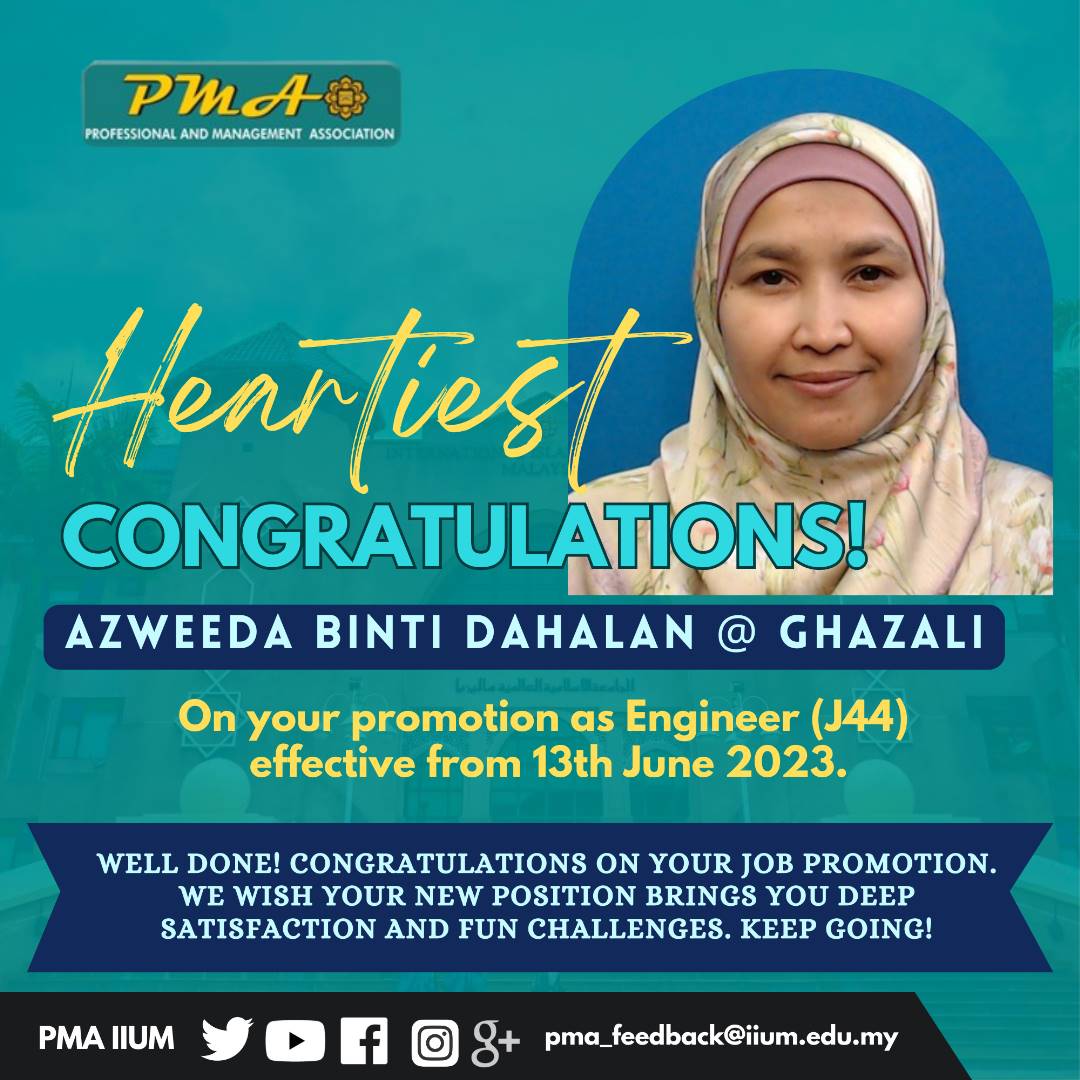 PMAFeedback's tweet photo. Heartiest congratulations to each and every one of you on your new positions! Your hard work, dedication, and perseverance have paid off, and we are proud to see you climb up the ladder of success.

#pmaiium
#togetherweprosper https://t.co/qhwovuApiO
