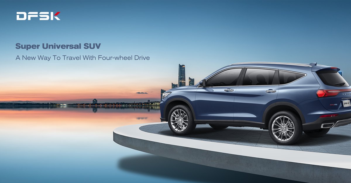 DFSKOFFICIAL's tweet photo. Modern lines are essential to stand out from mediocrity. That's why DFSK ix7 is the choice for your next journey.
__
Further info: https://t.co/klOOt6xDsW
#DFSKix7 #ix7 #DFSK #DONGFENG #SUV #Vehicle #Motor #Auto https://t.co/AZbvCW9sYF