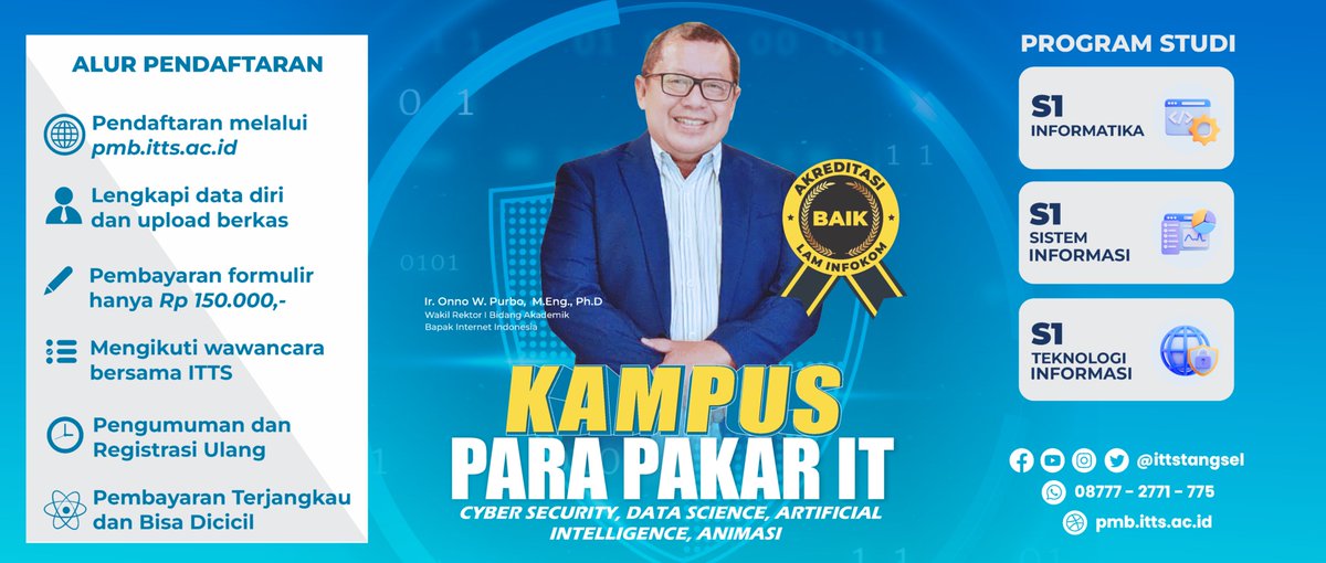 Logo Twitter ganti X? Apa nanti bisa jadi Xwitter?? Hmm menurut Pak <a href="/onnowpurbo/">Onno W. Purbo</a> aktif di twitter gimana nih? Jangan lupa kepoin ITTS juga yaapp!!!