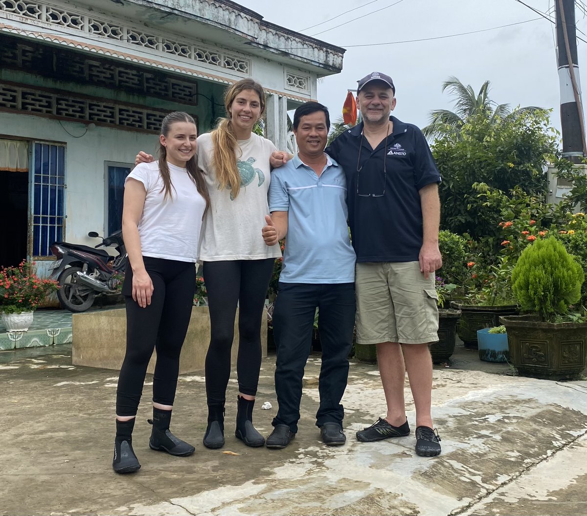 My <a href="/UNSWScience/">UNSW Science</a> interns participated in our site visit at Tan Bang Commune. <a href="/Mel_Abdallah/">Melissa Abdallah</a> &amp; Marianne Feoli learned about trust &amp; relationship building for successful multi stakeholder collaboration. They also met our women lead farmers, trained by the project team <a href="/UnswWater/">UNSW Global Water Institute</a>