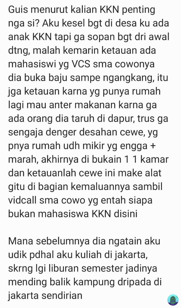 tanyakanrl's tweet photo. 💚 Pak kades udh tau masalah ini, tapi masih kekeh pertahanin mereka padhal warga udh banyk ngeluh https://t.co/TI79N5kwHg