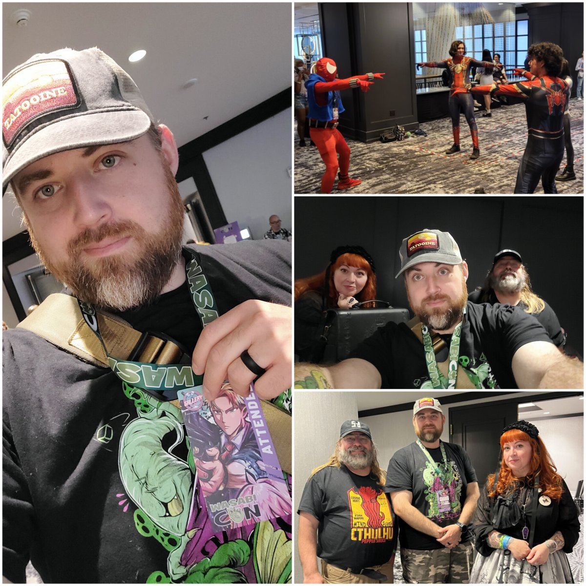 Had fun wandering around Wasabicon with my fellow #nerds and then presenting a panel with my favorite weirdos on Lovecraft in Japan. 

#wasabicon #lovecraft