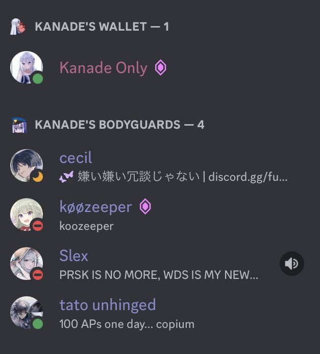 Thank you Kanadecord for the unforgettable memories and friendships

And being the best mod family ever!!!! 💙💙💙💙